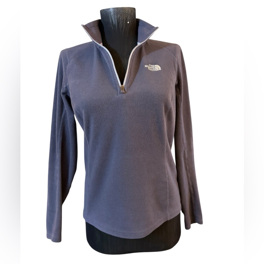 The North Face Navy Blue Half-Zip Fleece - Picture 6 of 8
